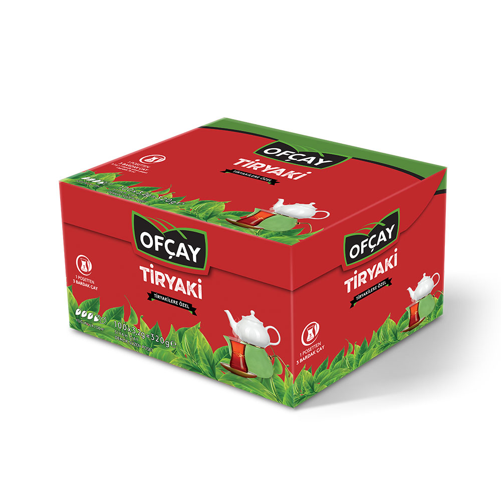 Ofçay Tiryakisine Demlik Poşet Çay 100 x 3,2 G