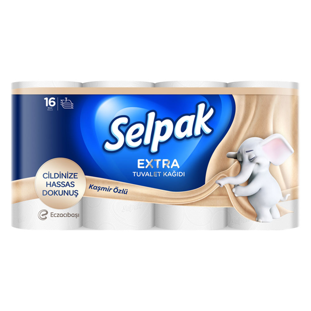 Selpak Kaşmir Özlü Tuvalet Kağıdı 16'lı