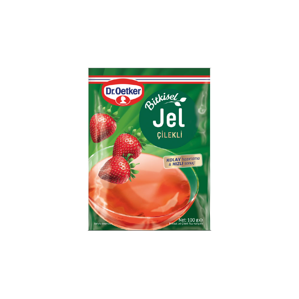 Dr.Oetker Çilek Aromalı Jel 100G