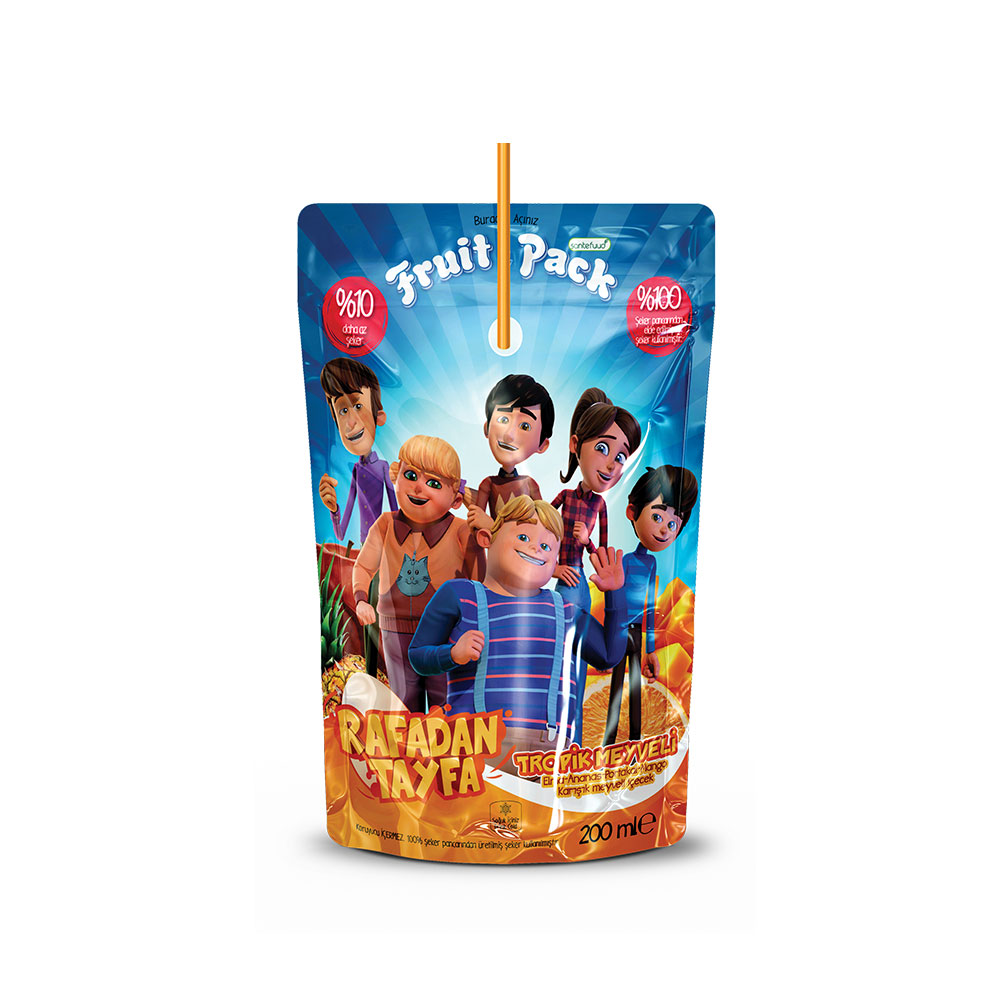 Fruit Pack Tropik Meyveli İçecek 200 Ml