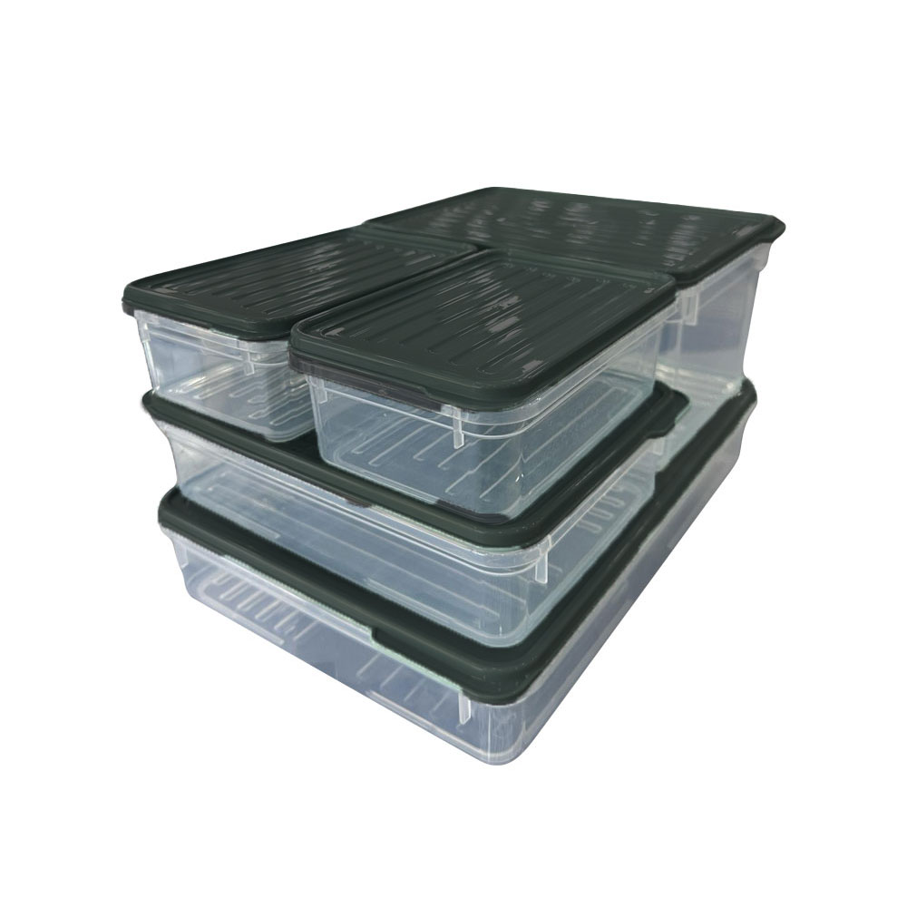 Dünya Plastik Dondurucu Set 5'li Siyah