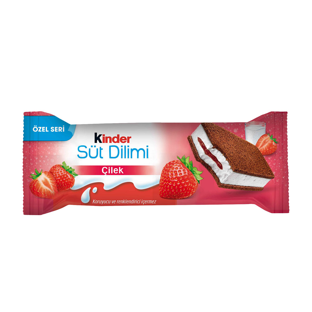 Kinder Süt Dilimi Çilek 28 G