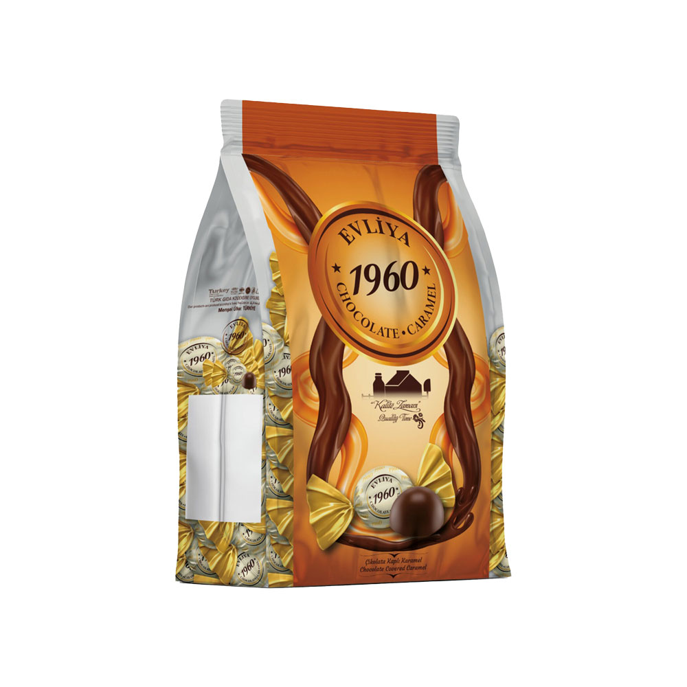Evliya 1960 Çikolata Kaplı Karamel 250G