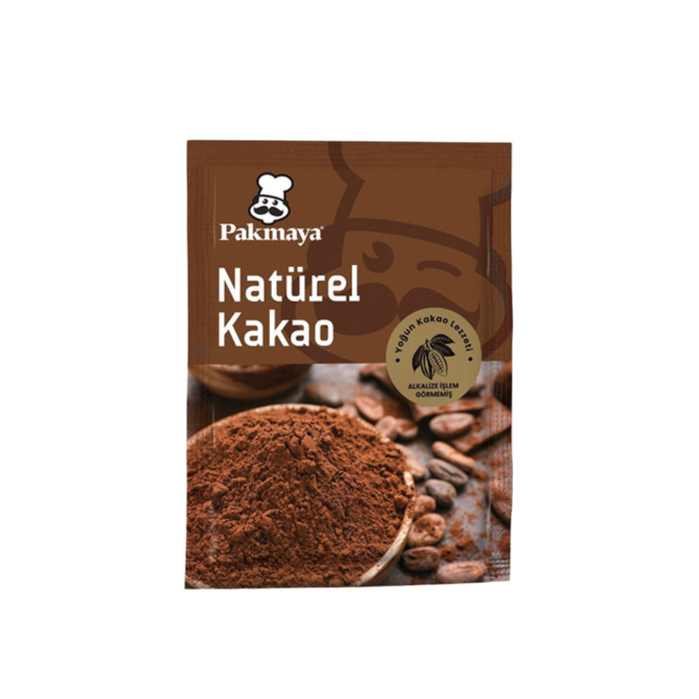 Pakmaya Naturel Toz Kakao 50G