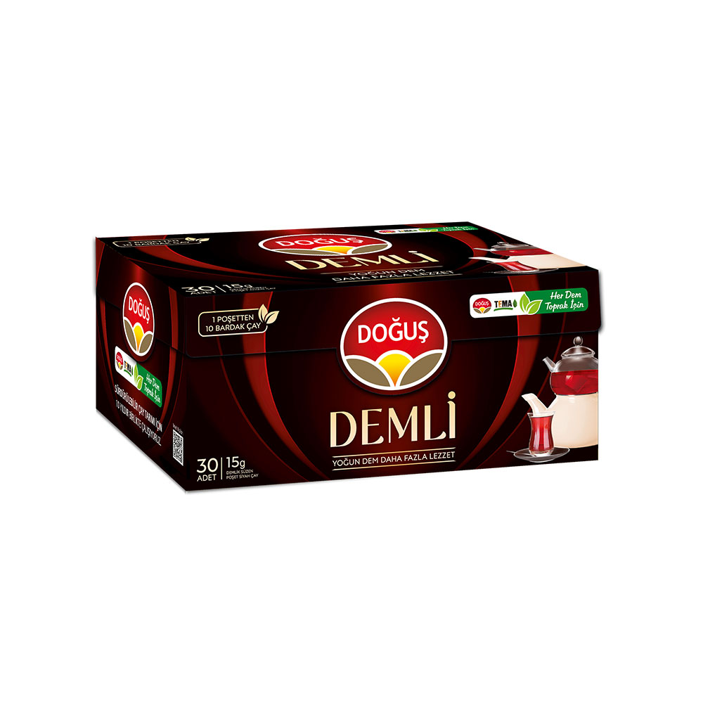 Doğuş Demli Demlik Poşet Çay 30x15 G