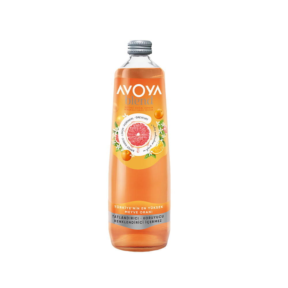 Avoya Blend Greyfurt Portakal Maden Suyu 750 ml