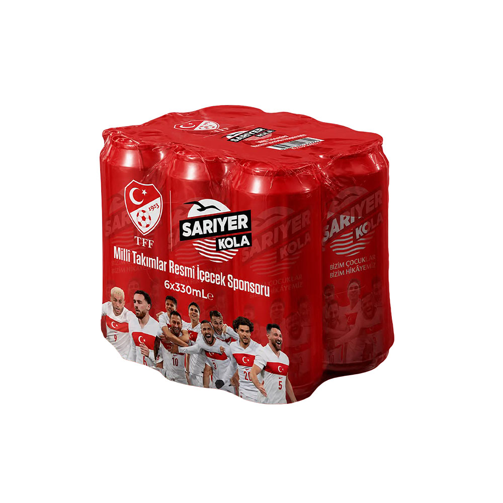 Sarıyer Gazlı İçecek Kola 6X330 Ml