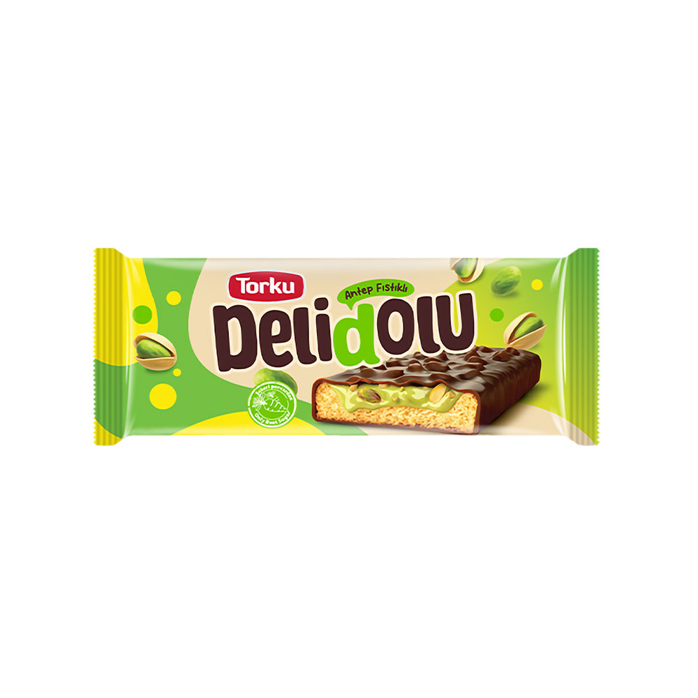 Torku Antep Fıstıklı Delidolu Çikolatalı Bisküvi 36G