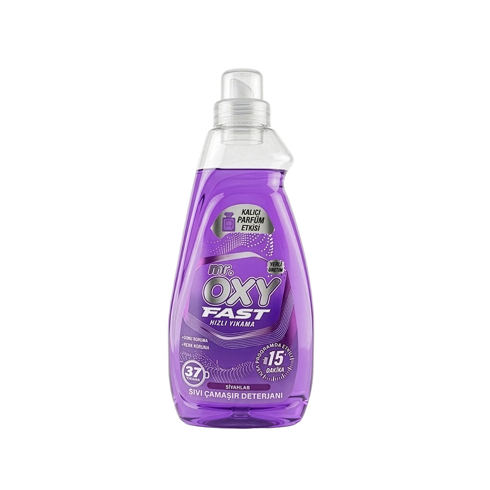 Mr. Oxy Sıvı Çamaşır Detarjanı Siyahlar 1480 ml