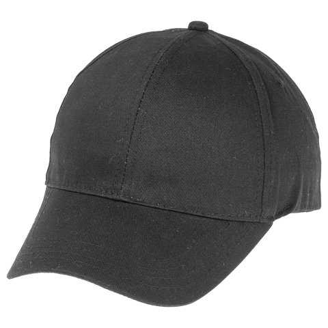 Akal Unisex Kep Şapka Siyah