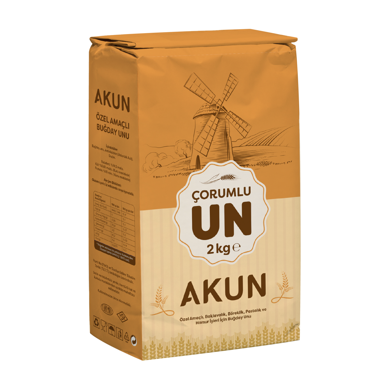 Akun Çorumlu Un 2 Kg