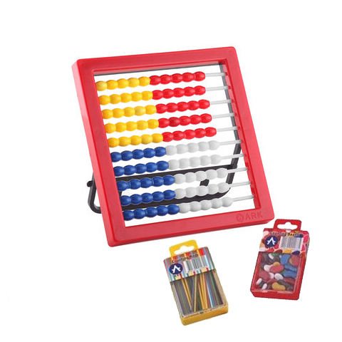 Ark Sayı Çubuğu - Fasulye - Çubuk Set Kırmızı