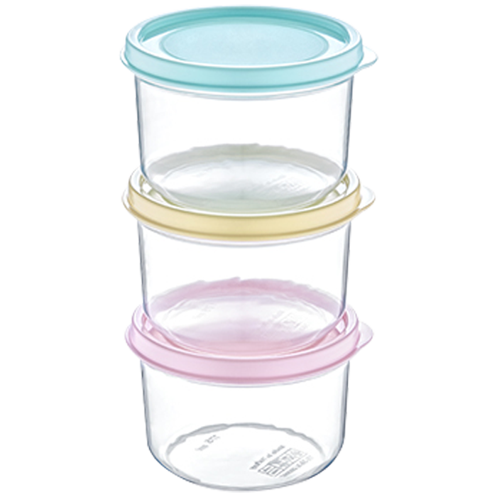 Bee Home Mini Saklama Kabı 3 lü