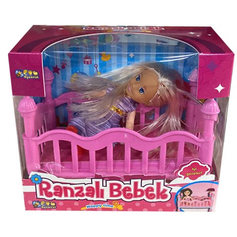 Can Oyuncak K899 Ranzalı Bebek Sarı Saçlı