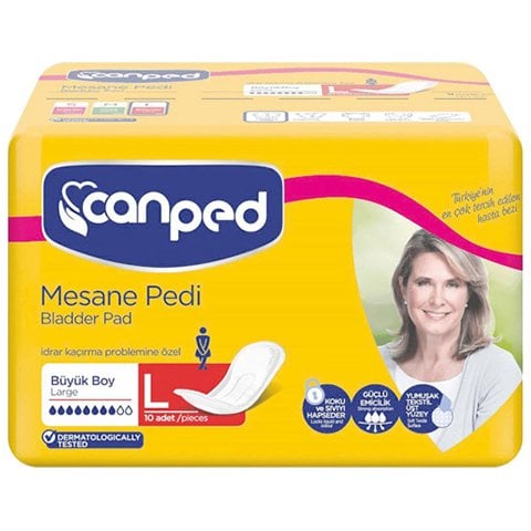 Canped Mesane Pedi Büyük Boy 10'lu