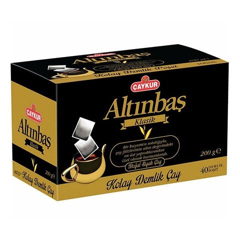 Çaykur Altınbaş Demlik Poşet Çay 200 Gr 40'lı Paket