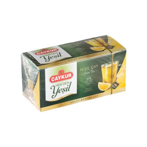 Çaykur Her Dem Limonlu Yeşil Çay 40 Gr