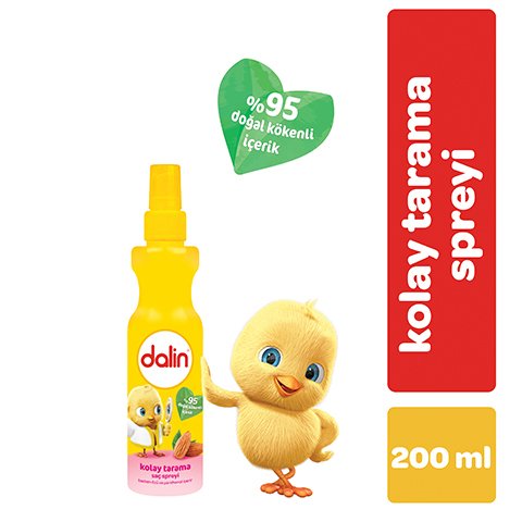 Dalin Badem Yağlı Kolay Tarama Spreyi 200 Ml