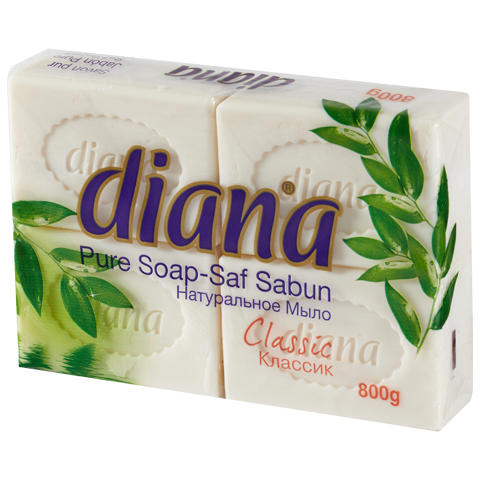 Diana Saf Beyaz Sabun 4x200 Gr Banyo