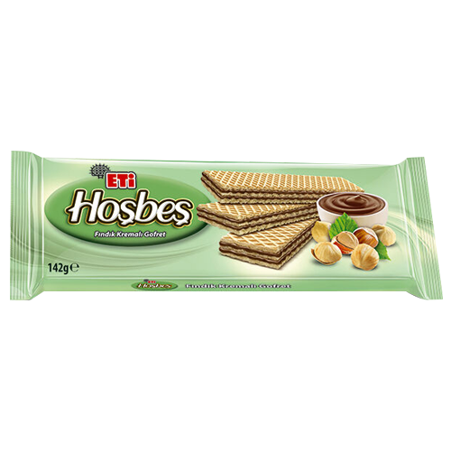 Eti Hoşbeş Fındık Kremalı Gofret 142 Gr