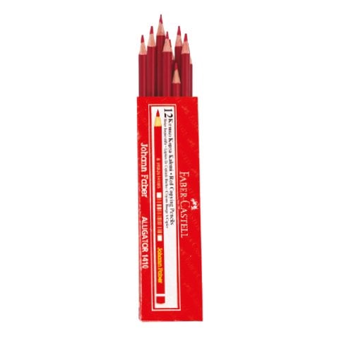 Faber Castell Kırmızı Kopya Kalemi 12'li