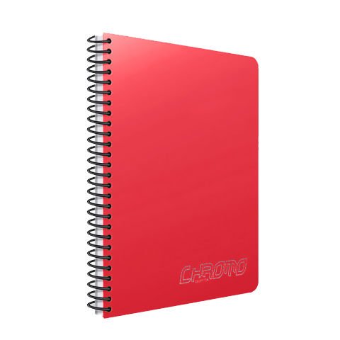 Gıpta Chromo A5 80 Yaprak Çizgili Defter Kırmızı