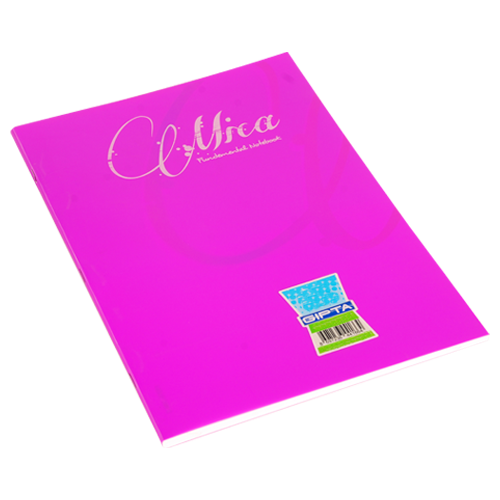 Gıpta Mica A5 60 Yaprak Çizgili Defter Pembe Kapaklı