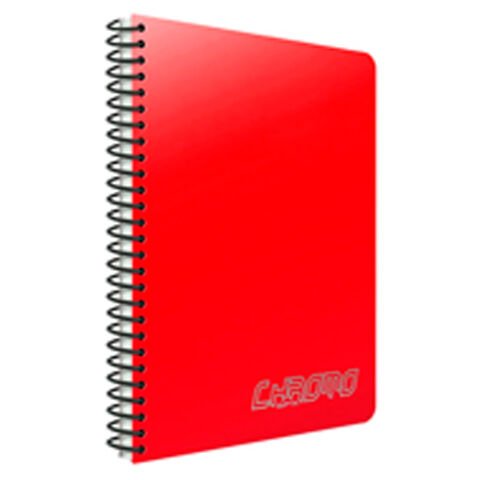 Gıpta Chromo A5 80 Yaprak Spiralli Kareli Defter Kırmızı