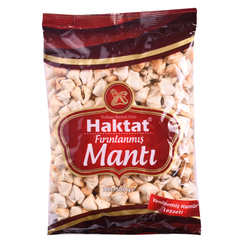 Haktat Fırınlanmış Mantı 500 Gr