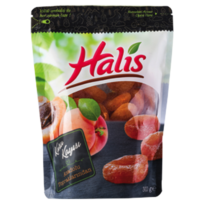 Halis Kuru Kayısı 300 Gr