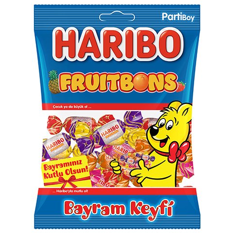 Haribo Fruitbons Yumuşak Şeker 400 Gr