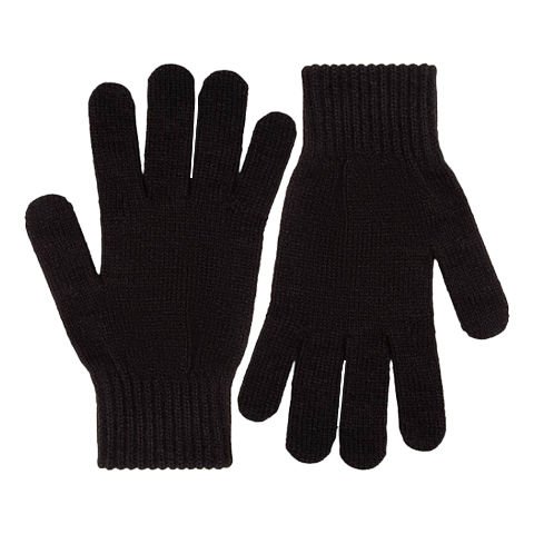 Harvelli Unisex Siyah Eldiven Parmak Ucu Kapalı Eldiven