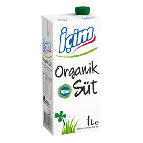 İçim Organik Süt 1 Lt