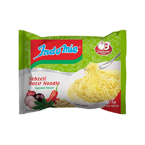 Indomie Noodle Çeşitleri 75 Gr Sebze Çeşnili