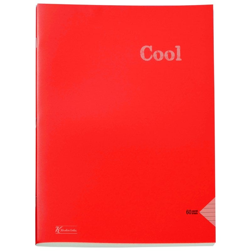 Keskin A4 60 Yaprak Çizgisiz Defter Kırmızı