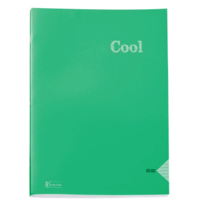 Keskin A4 60 Yaprak Çizgisiz Defter Yeşil