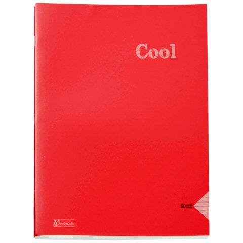 Keskin Color A4 60 Yaprak Kareli Defter Kırmızı