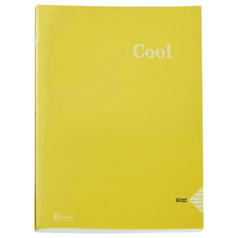 Keskin Color A4 60 Yaprak Kareli Defter Sarı