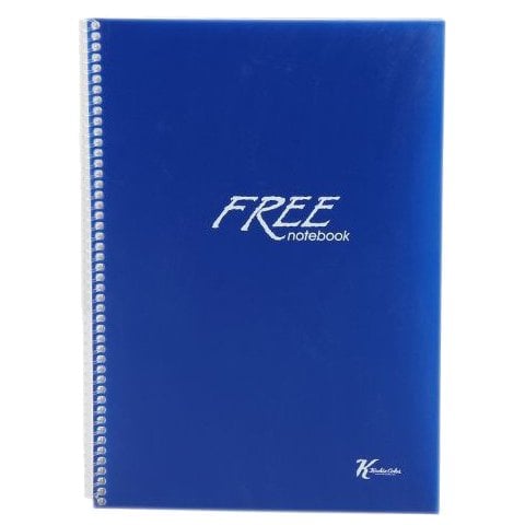 Keskin Color A4 60 Free Notebook Yaprak Çizgili Defter Mavi