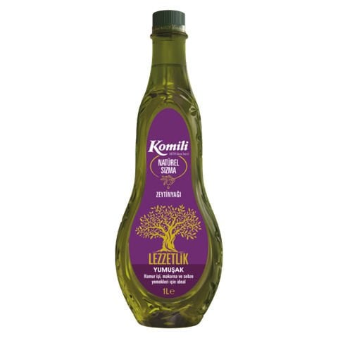 Komili Naturel Sızma Zeytinyağı Yumuşak Lezzet 1 Lt