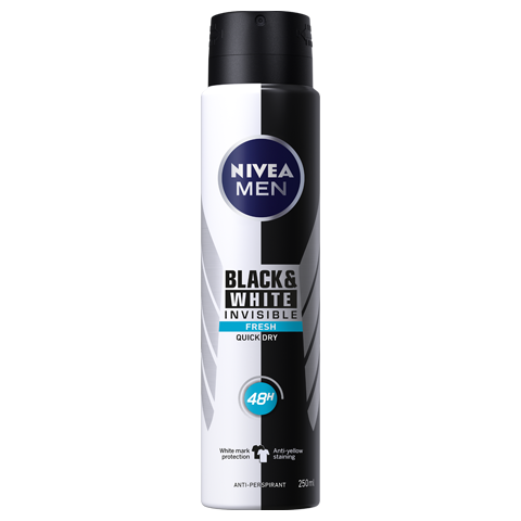 Nivea Deodorant 150 Ml Men Black White