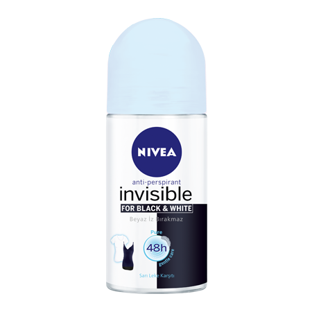 Nivea Roll-On Çeşitleri 50 Ml Black White / Kadın