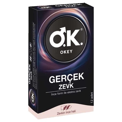 Okey 12'li Prezervatif Çeşitleri Gerçek Zevk