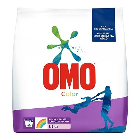 Omo Active Fresh Toz Çamaşır Deterjanı 1,5 Kg Renkliler