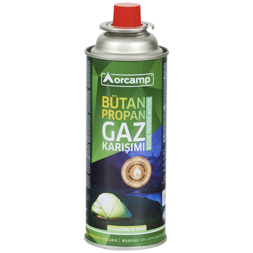 Orcamp Bütan Propan Gaz Karışımı Tüpü 227 Gr