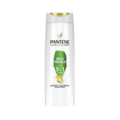 Pantene Şampuan Çeşitleri 350-400 Ml Güç ve Parlaklık