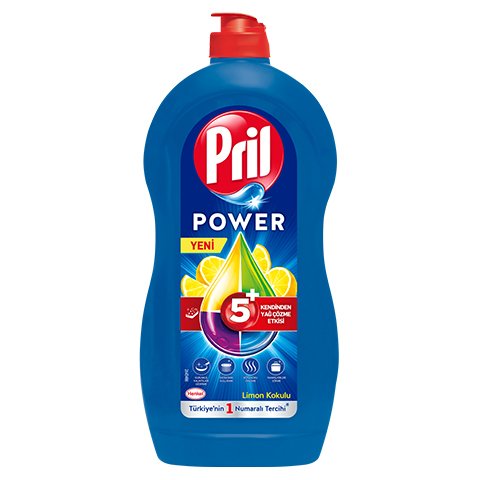 Pril Power 5 Etkili Sıvı Bulaşık Deterjanı 1306 Ml