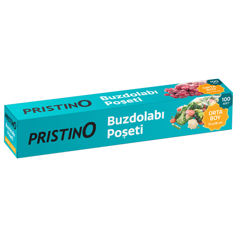 Pristino Buzdolabı Poşeti Orta Boy 100'lü