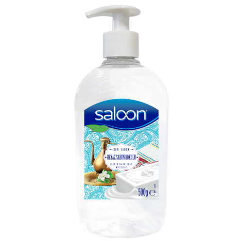 Saloon Sıvı Sabun 500 Ml Beyaz Sabun Kokulu