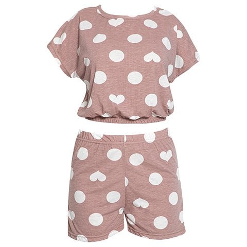 Sees Kadın Crop ve Şort Pijama Takımı Small